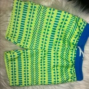 Vibrant Geometric Swim Shorts